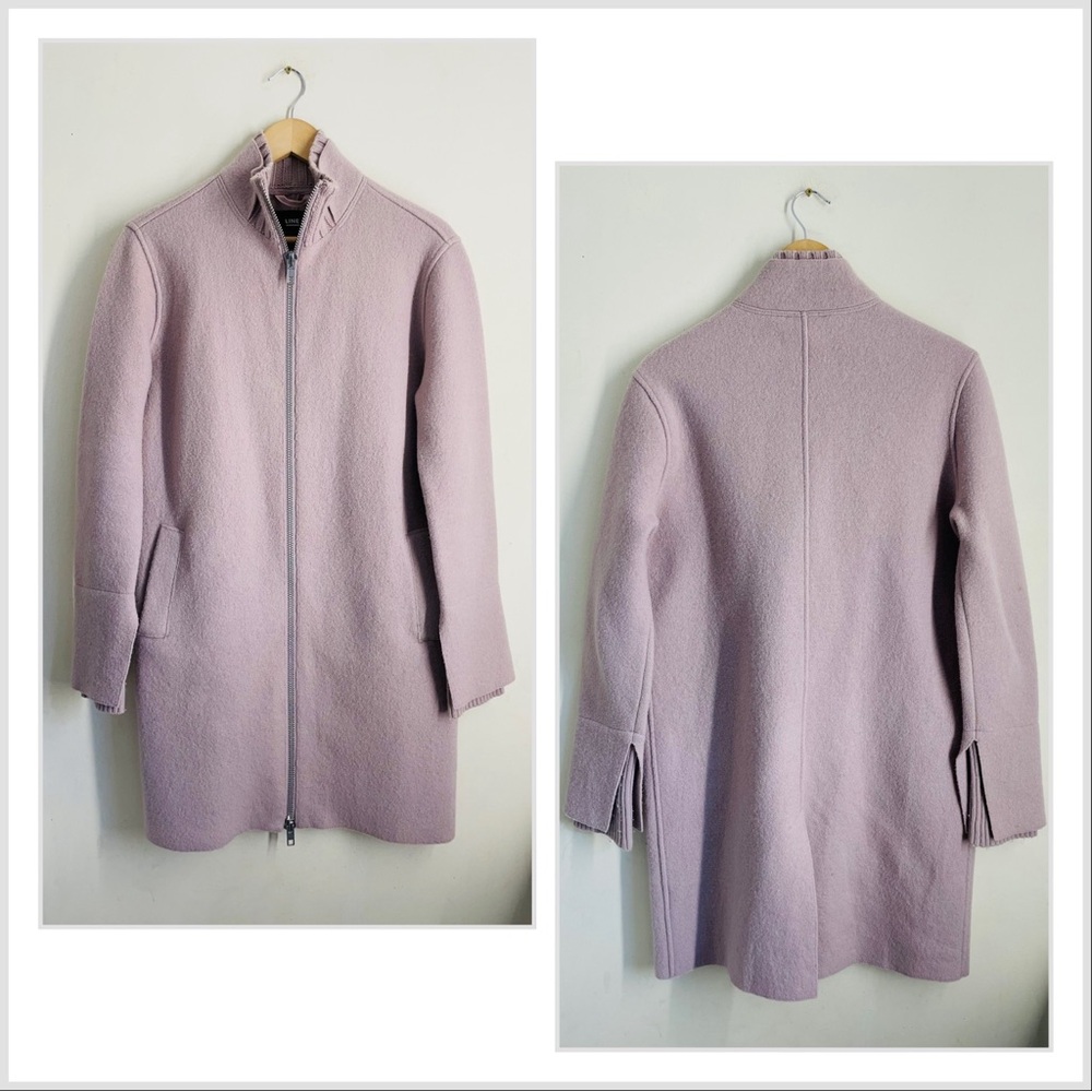LINE The Label Wool Coat Light Purple size XS
